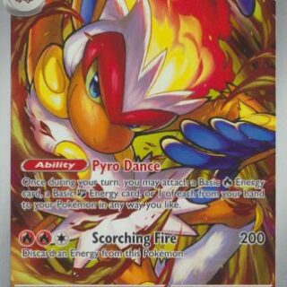 Infernape - 173/167 - Illustration Rare - Inglés