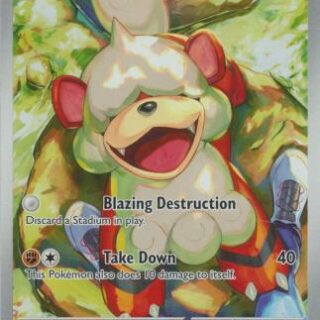 Hisuian Growlithe - 181/167 - Illustration Rare - Inglés