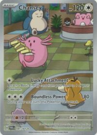 Chansey - 187/167 - Illustration Rare - Inglés