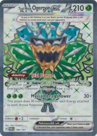 Teal Mask Ogerpon ex - 190/167 - Full Art Secret Rare - Español