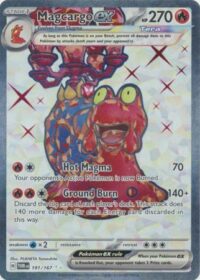 Magcargo ex - 191/167 - Full Art Secret Rare - Español