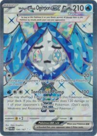 Wellspring Mask Ogerpon ex - 194/167 - Full Art Secret Rare - Español