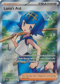 Lana's Aid - 207/167 - Full Art Secret Rare - Inglés