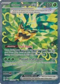 Teal Mask Ogerpon ex - 211/167 - Special Illustration Rare - Inglés