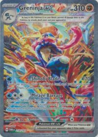 Greninja ex - 214/167 - Special Illustration Rare - Español
