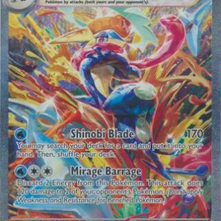 Greninja ex - 214/167 - Special Illustration Rare - Español