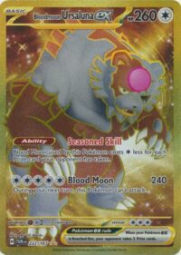 Bloodmoon Ursaluna ex - 222/167 - Gold Secret Rare - Español