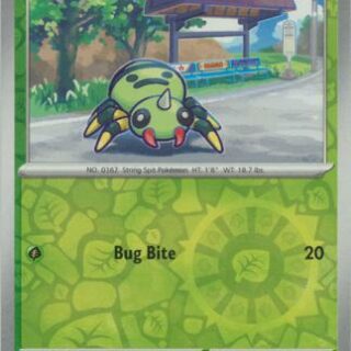 Spinarak - 004/167 - Common Reverse Holo- Inglés