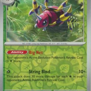 Ariados - 005/167 - Uncommon Reverse Holo - Inglés