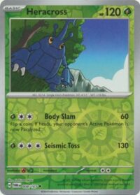 Heracross - 008/167 - Uncommon Reverse Holo - Inglés