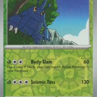 Heracross - 008/167 - Uncommon Reverse Holo - Inglés