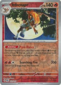 Infernape - 033/167 - Holo Rare Reverse Holo - Inglés