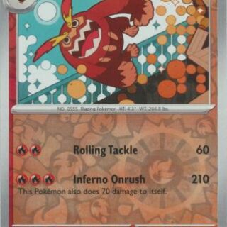 Darmanitan - 035/167 - Uncommon Reverse Holo - Inglés