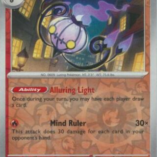 Chandelure - 038/167 - Holo Rare Reverse Holo - Inglés