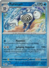 Poliwrath - 043/167 - Uncommon Reverse Holo - Inglés