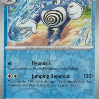 Poliwrath - 043/167 - Uncommon Reverse Holo - Inglés