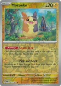 Morpeko - 072/167 - Uncommon Reverse Holo - Inglés