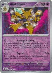 Alakazam - 082/167 - Holo Rare Reverse Holo - Inglés