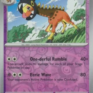 Farigiraf - 084/167 - Uncommon Reverse Holo - Inglés