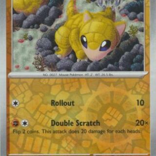 Sandshrew - 097/167 - Common Reverse Holo