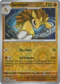 Sandslash - 098/167 - Uncommon Reverse Holo - Inglés