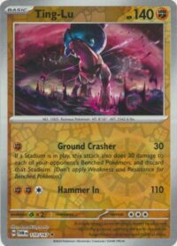Ting-Lu - 110/167 - Holo Rare Reverse Holo - Inglés