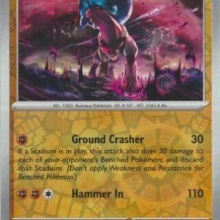 Ting-Lu - 110/167 - Holo Rare Reverse Holo - Inglés