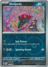 Venipede - 115/167 - Common Reverse Holo