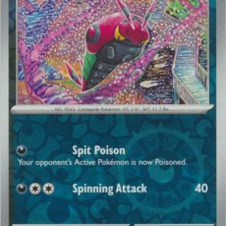 Venipede - 115/167 - Common Reverse Holo