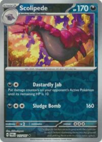 Scolipede - 117/167 - Uncommon Reverse Holo - Inglés