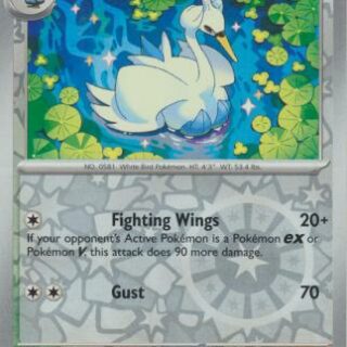 Swanna - 140/167 - Uncommon Reverse Holo - Inglés