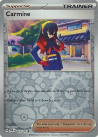 Carmine - 145/167 - Uncommon Reverse Holo - Inglés