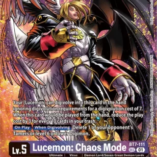 Lucemon: Chaos Mode (Premium Binder Set) - BT7-111 - SEC