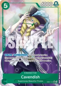 Cavendish (Alternate Art) - EB01-012 - SR