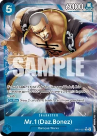 Mr. 1 (Daz.Bonez) (Alternate Art) - EB01-027 - R