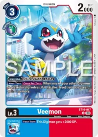 Veemon - BT16-017 U