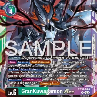 GranKuwagamon Ace - BT16-046 R