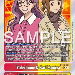Yolei Inoue & Kari Kamiya - BT16-084 R