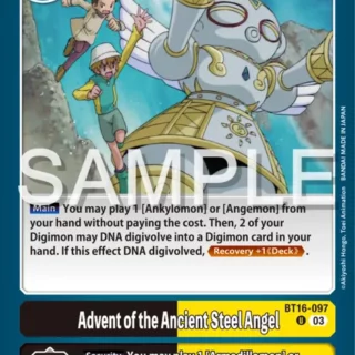 Advent of the Ancient Steel Angel - BT16-097 U