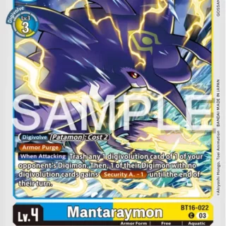 Mantaraymon - BT16-022 C