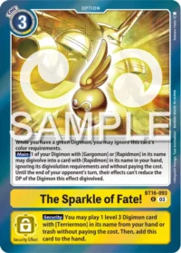 The Sparkle of Fate! - BT16-093 R
