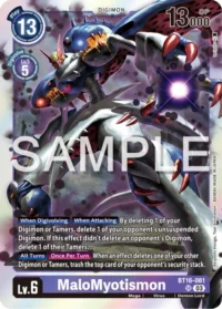 MaloMyotismon - BT16-081 SR