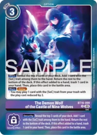 The Demon Wolf of the Castle of Nine Wolves - BT16-099 R