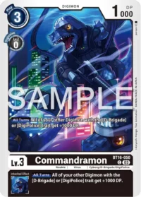 Commandramon - BT16-050 C