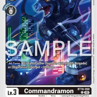 Commandramon - BT16-050 C