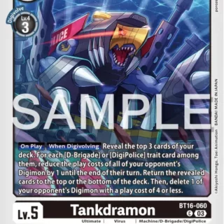 Tankdramon - BT16-060 C