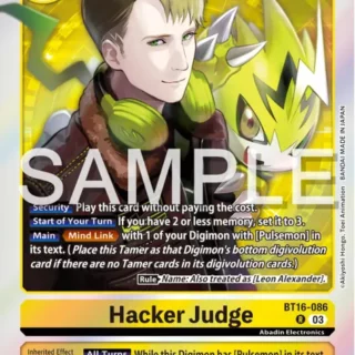 Hacker Judge - BT16-086 R