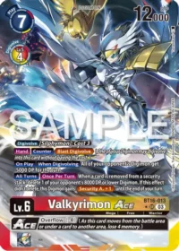 Valkyrimon Ace (Alternate Art) - BT16-013 SR