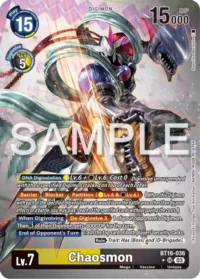 Chaosmon (Alternate Art) - BT16-036 SR