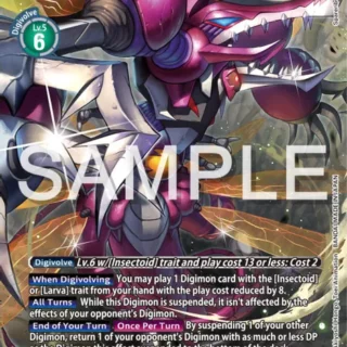TyrantKabuterimon (Alternate Art) - BT16-048 SR